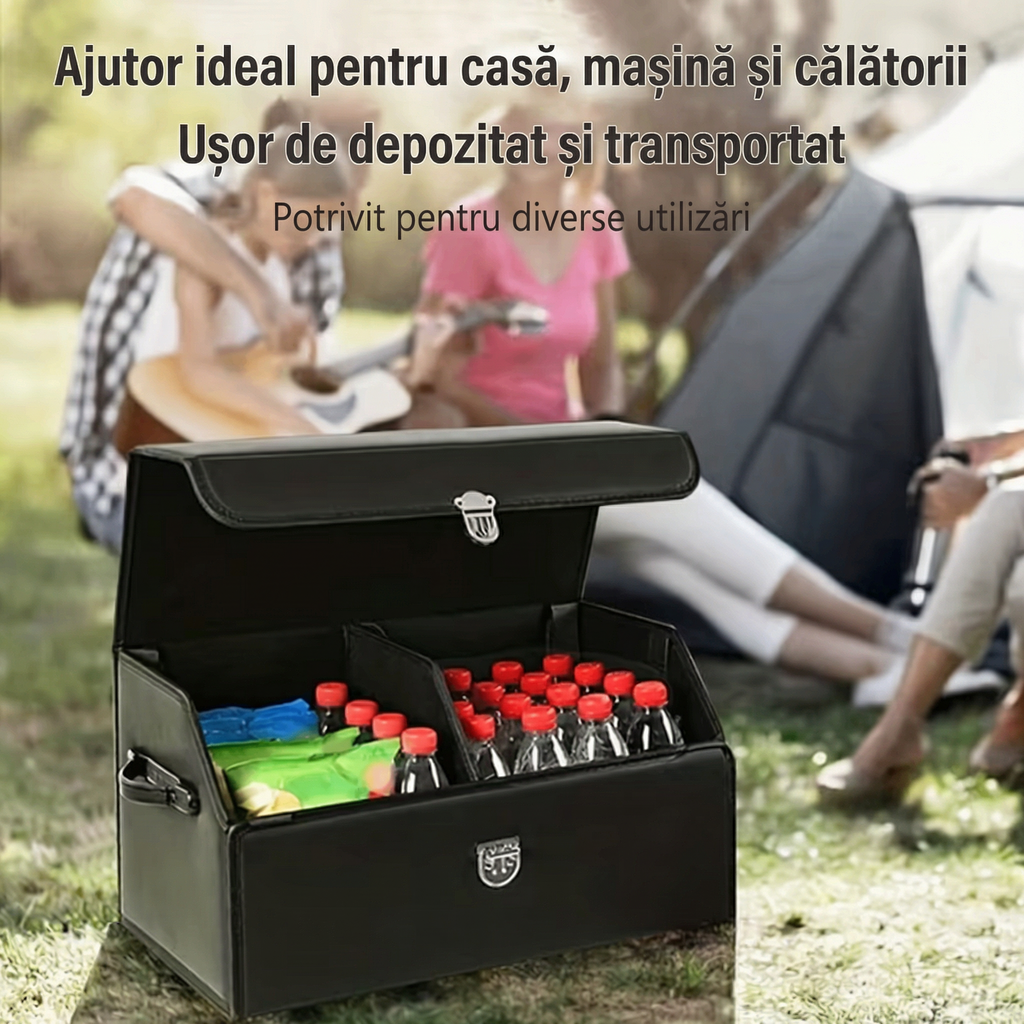 Organizator Portbagaj din Piele Ecologică