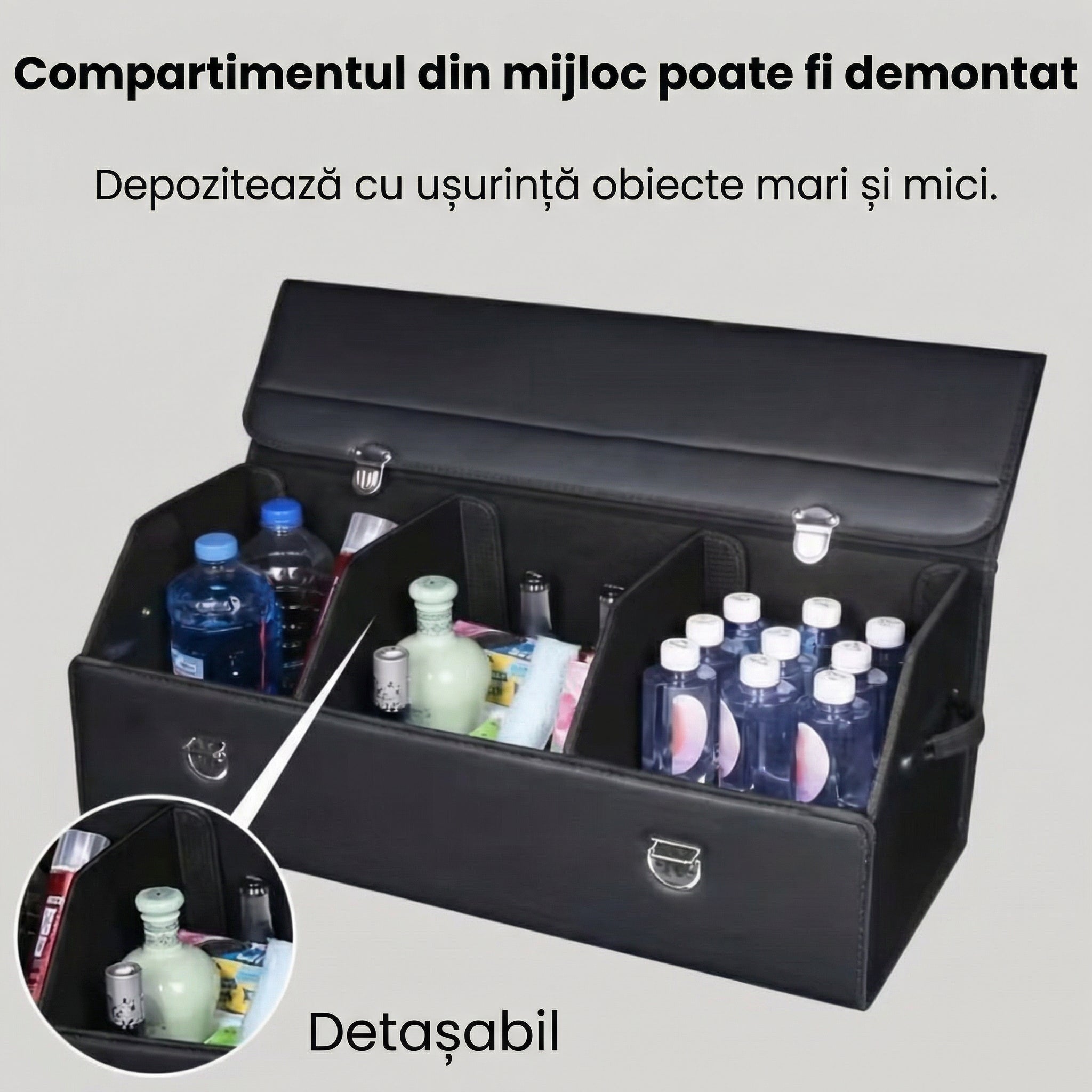 Organizator Portbagaj din Piele Ecologică