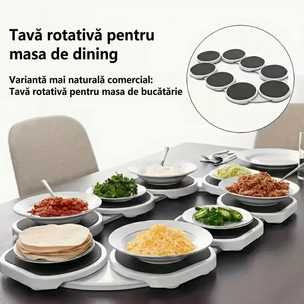 Platou Rotativ Extensibil pentru Masă