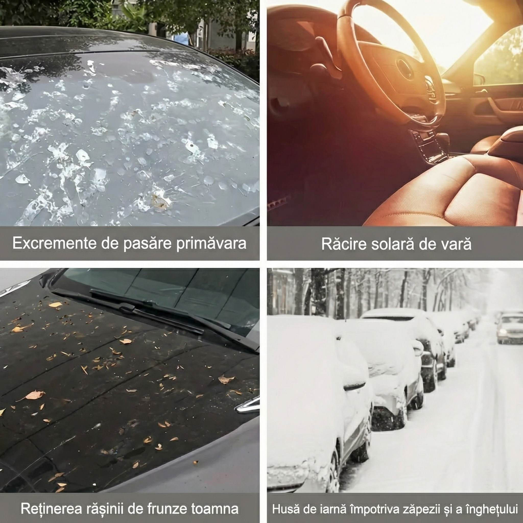 Husă Protectoare pentru Mașină și Parasolar