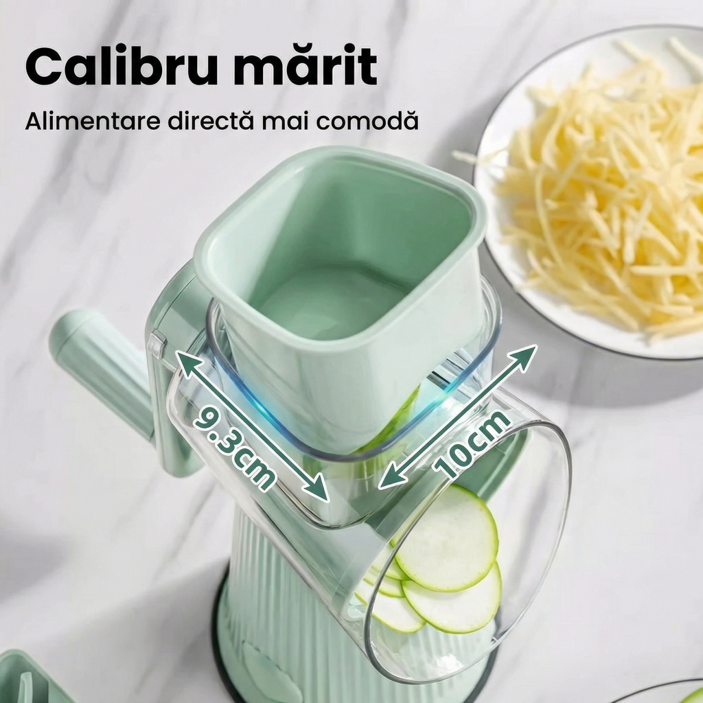 Razatoare de Legume cu Mandolina, 5 Lame Interschimbabile