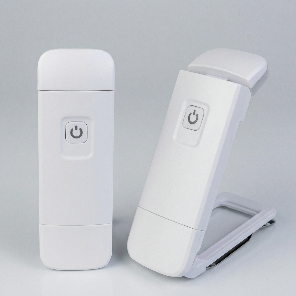 Lampă de Citit cu LED, Încărcabilă,  cu Luminozitate Reglabilă, Portabilă și Alimentată prin USB