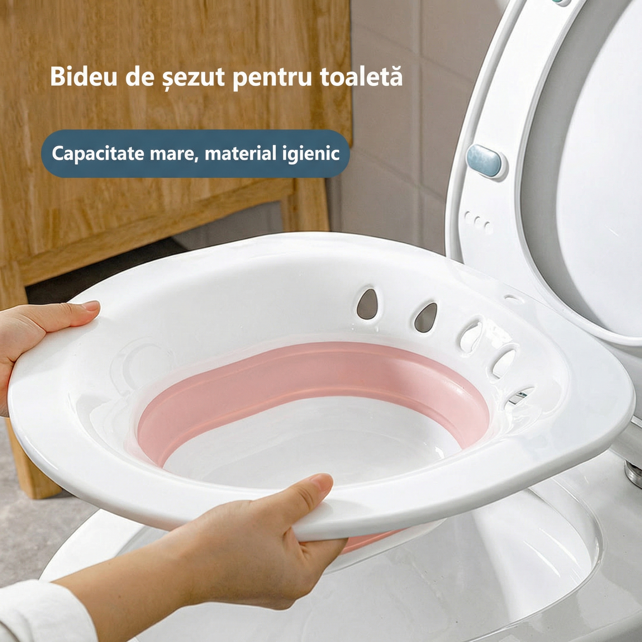 Toaletă Femei pentru Igienă și Asistență pentru Vârstnici