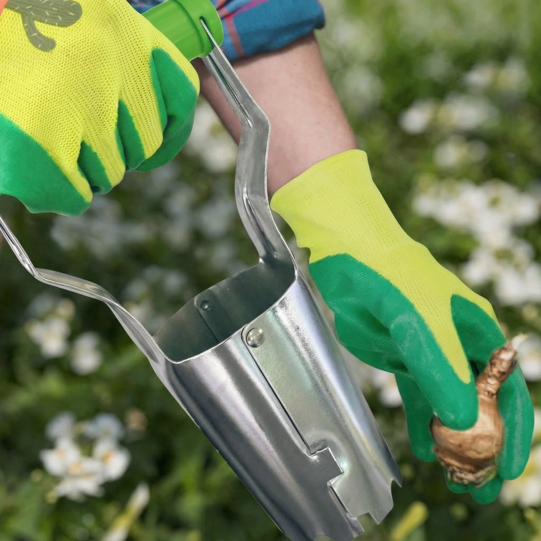 Instrument pentru Plantarea de Plante din Oțel Inoxidabil