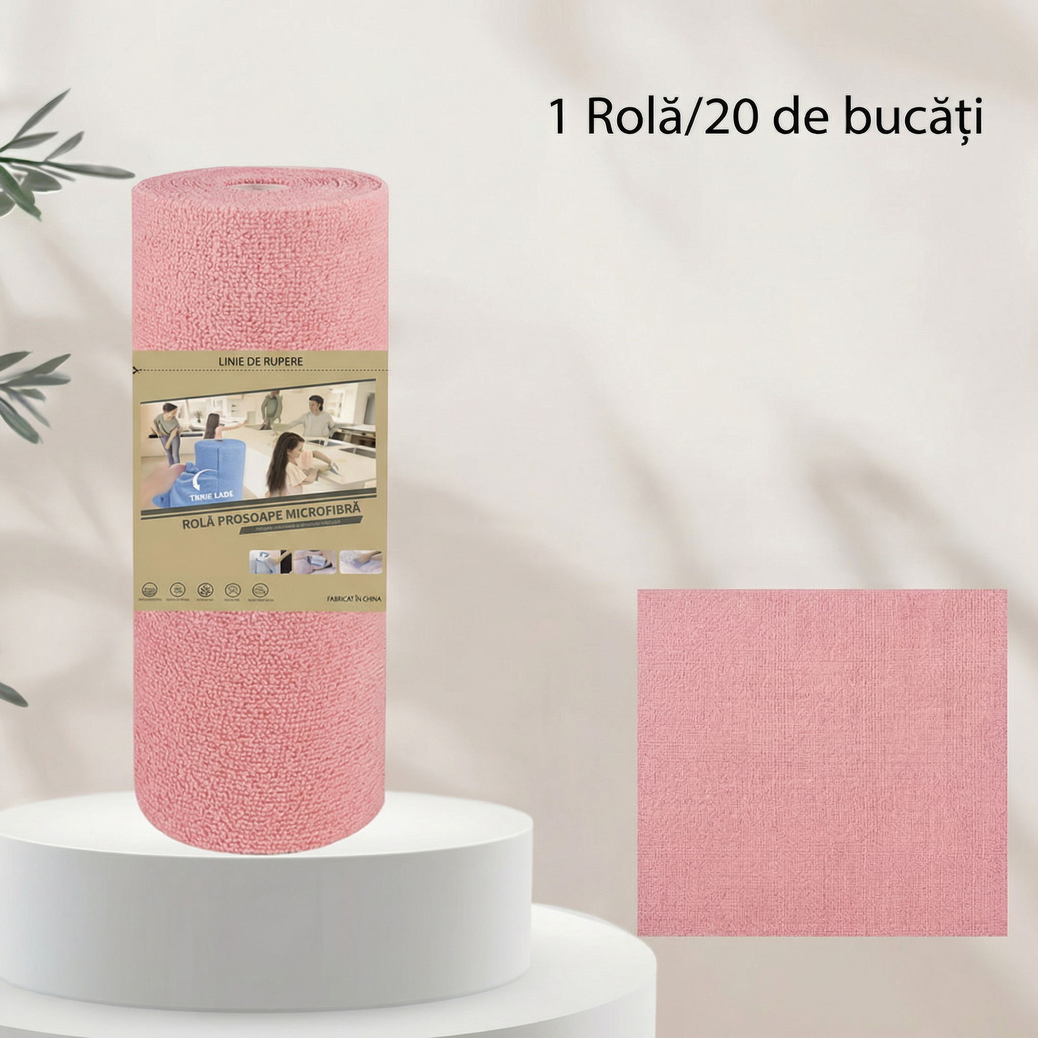RolaMagică - Prosoape de Bucătărie Reutilizabile pentru Curățare din Microfibră