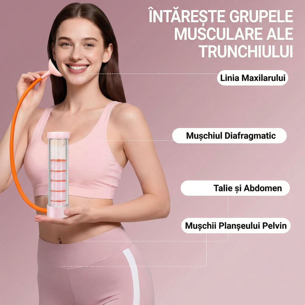 Antrenor de Respirație Profundă Natural pentru Plămâni