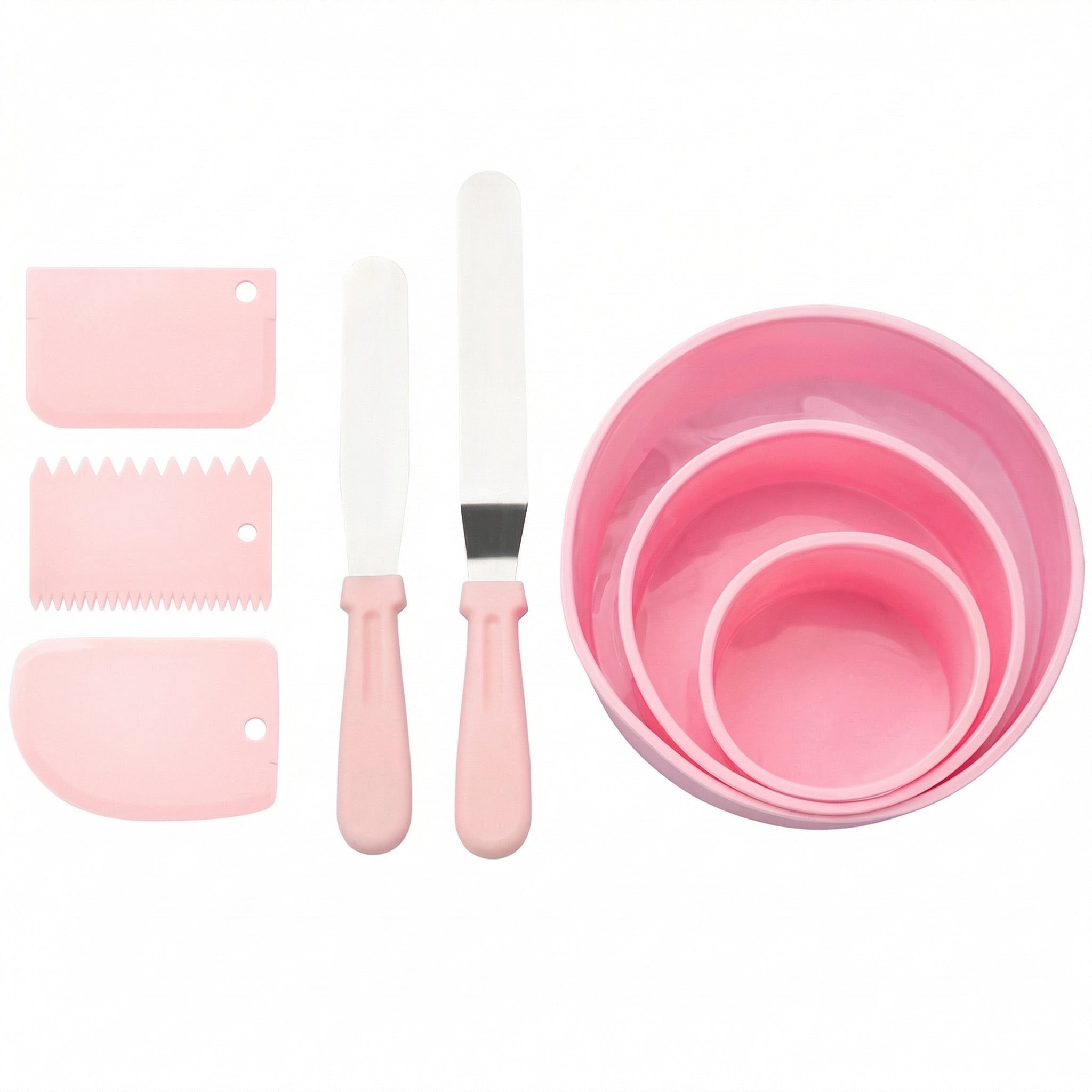 Set de Decorare Torturi cu Spatule și Forme pentru Copt