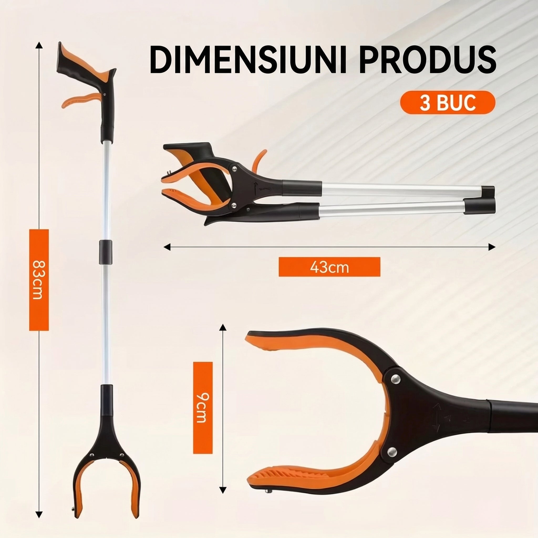 Unealtă de Prindere Extensibilă