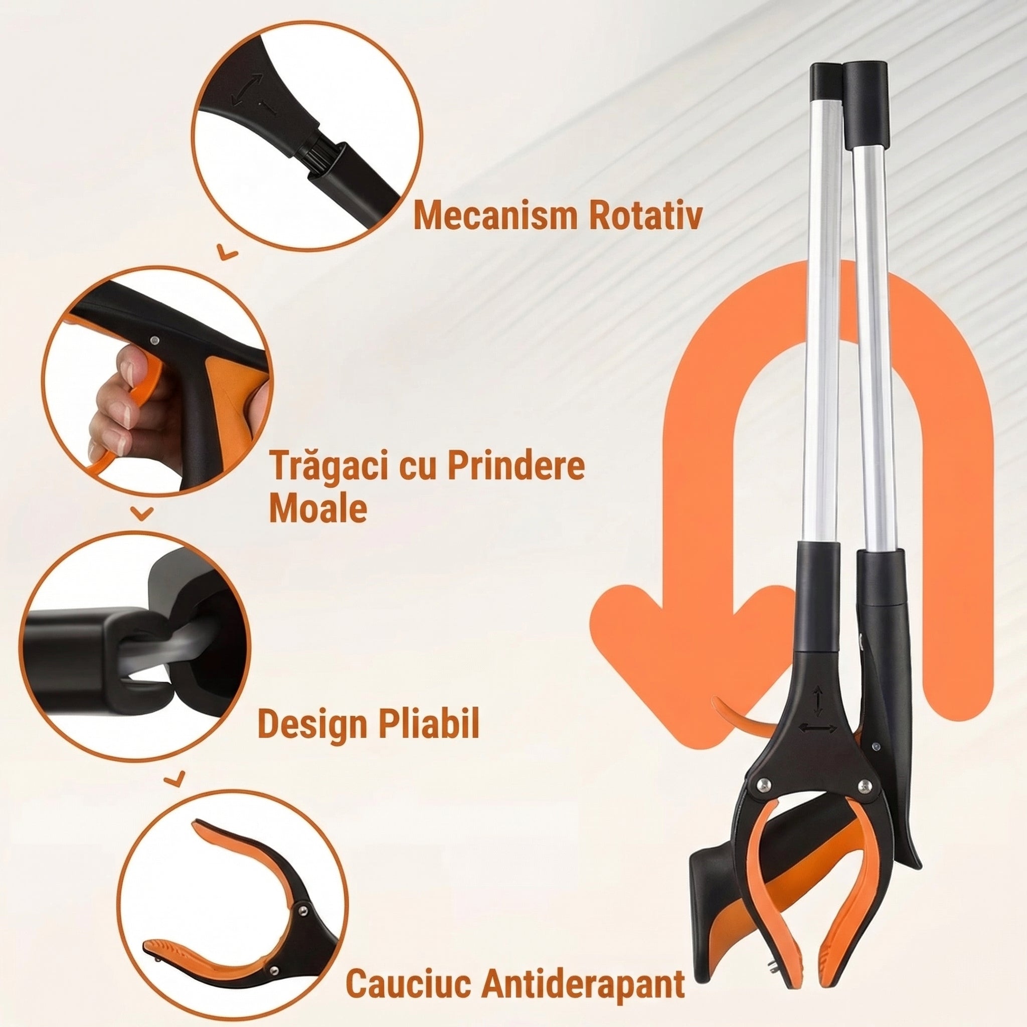 Unealtă de Prindere Extensibilă