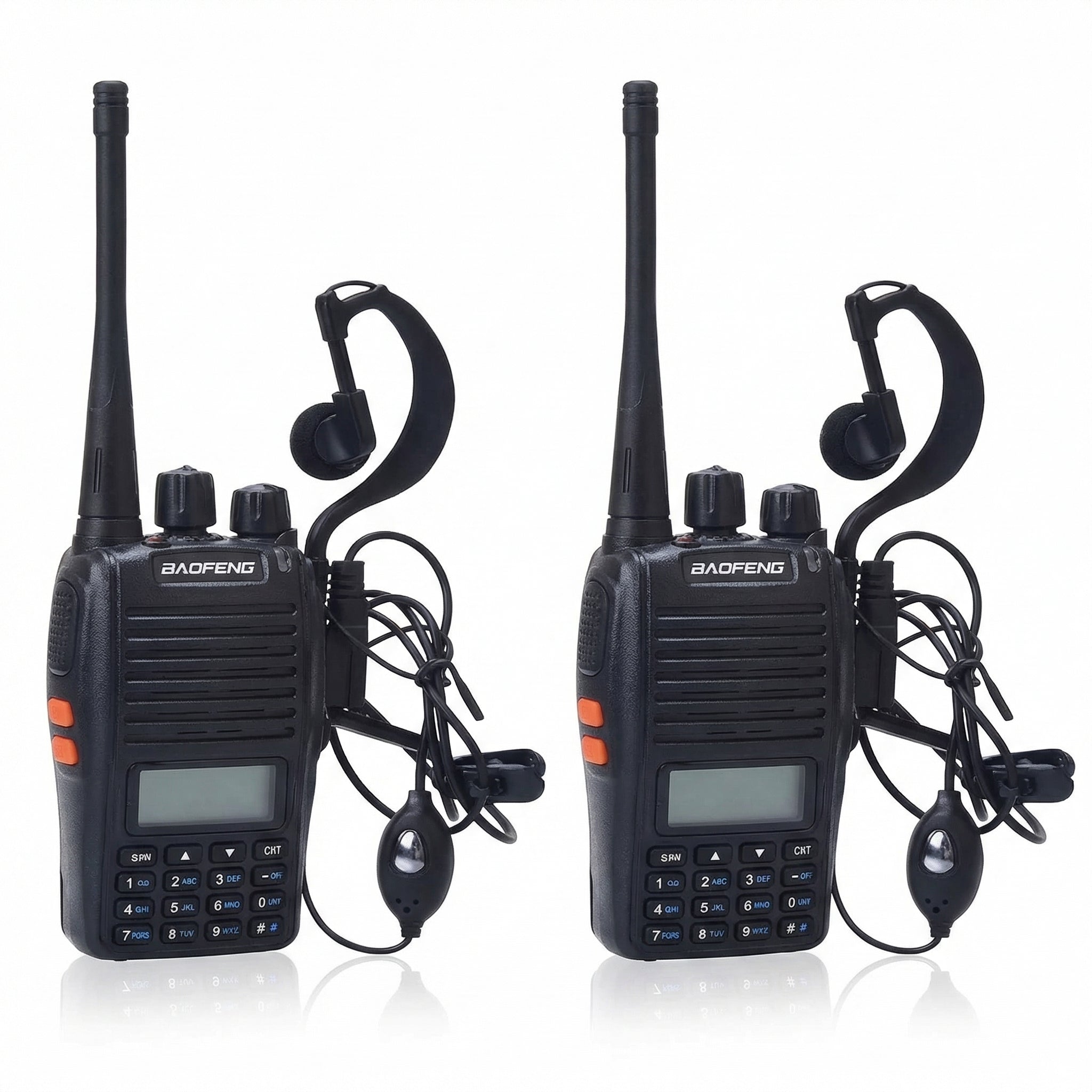 Set de 2 Stații Radio cu Acumulator Reîncărcabil