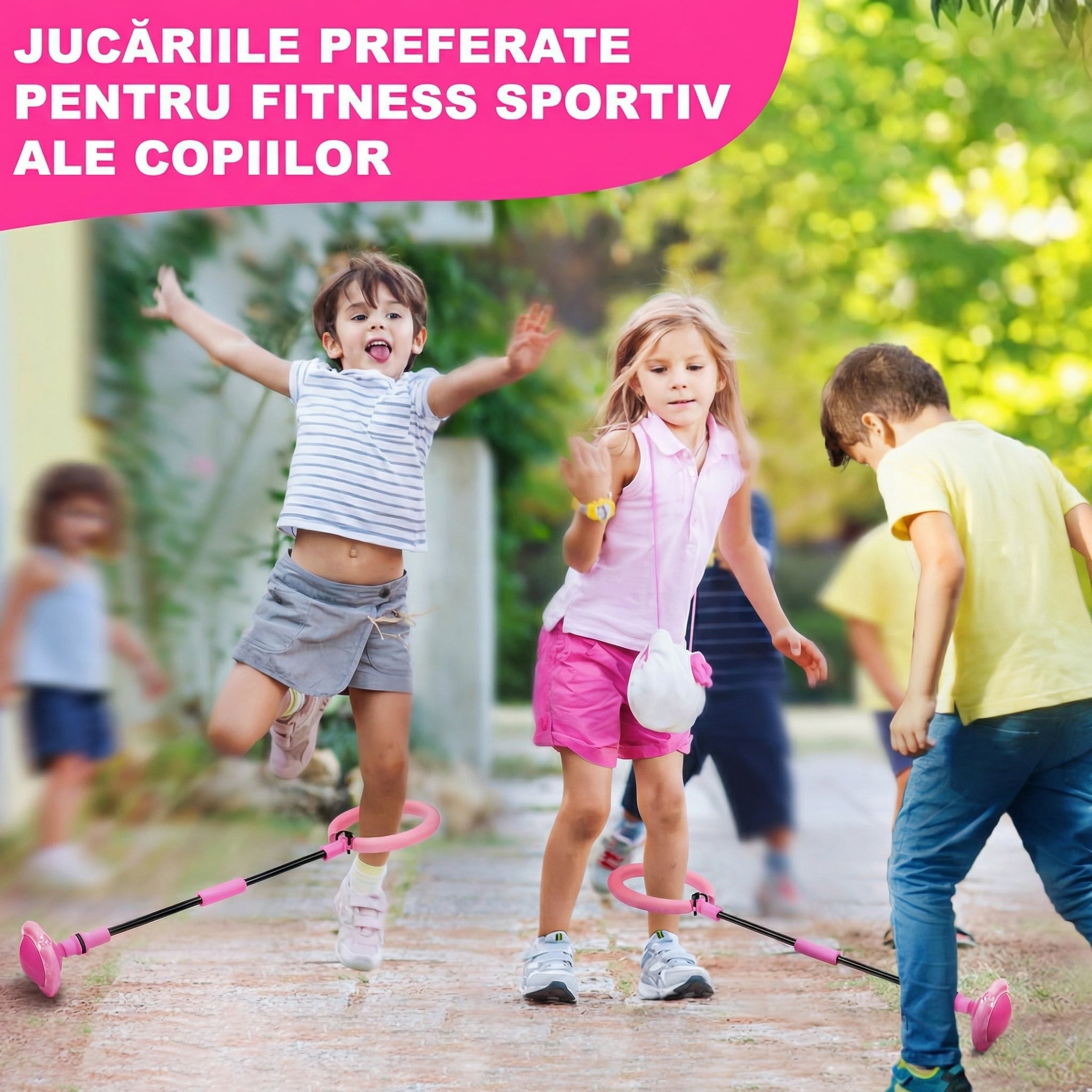 Skip Ball – Jucărie Interactivă și Sportivă pentru Copii