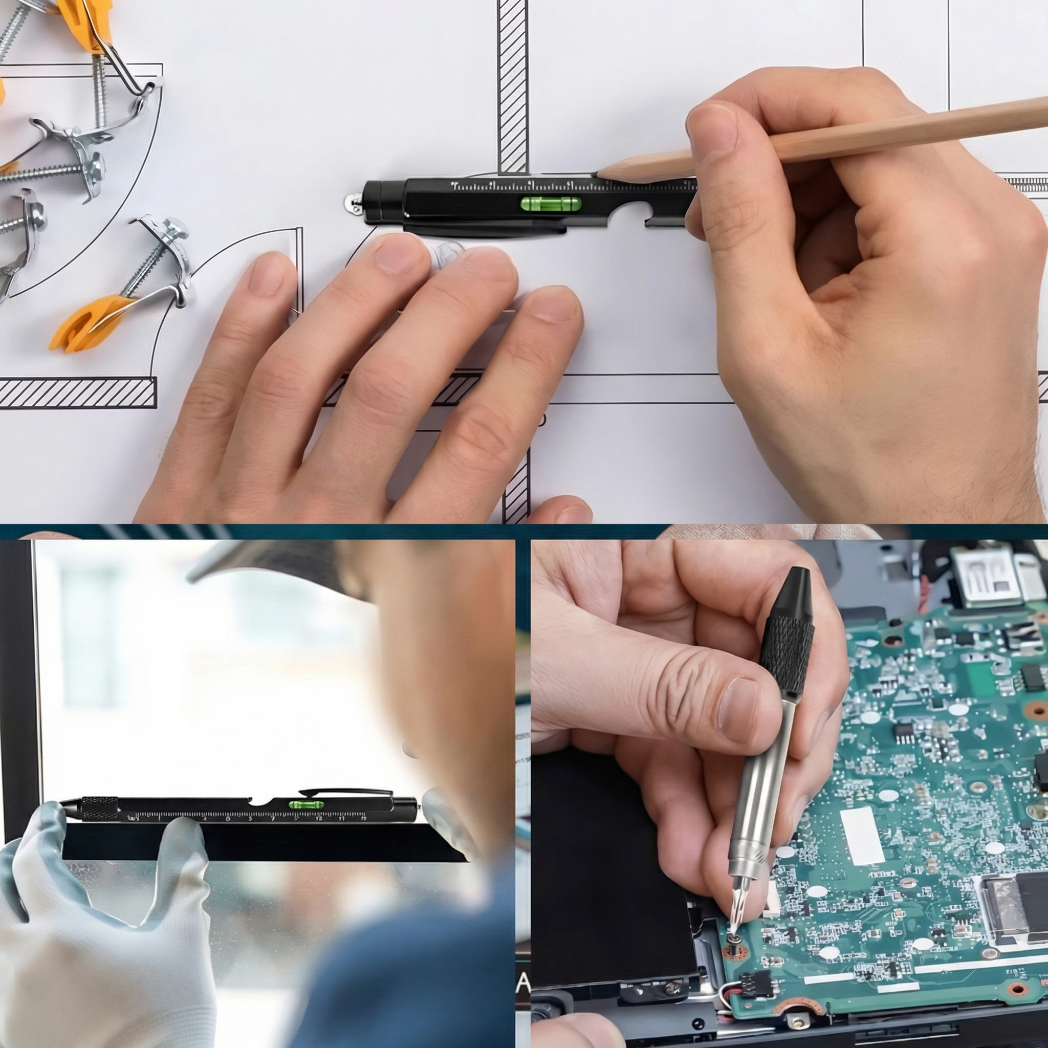 Pix Multifuncțional 9 în 1 din Metal