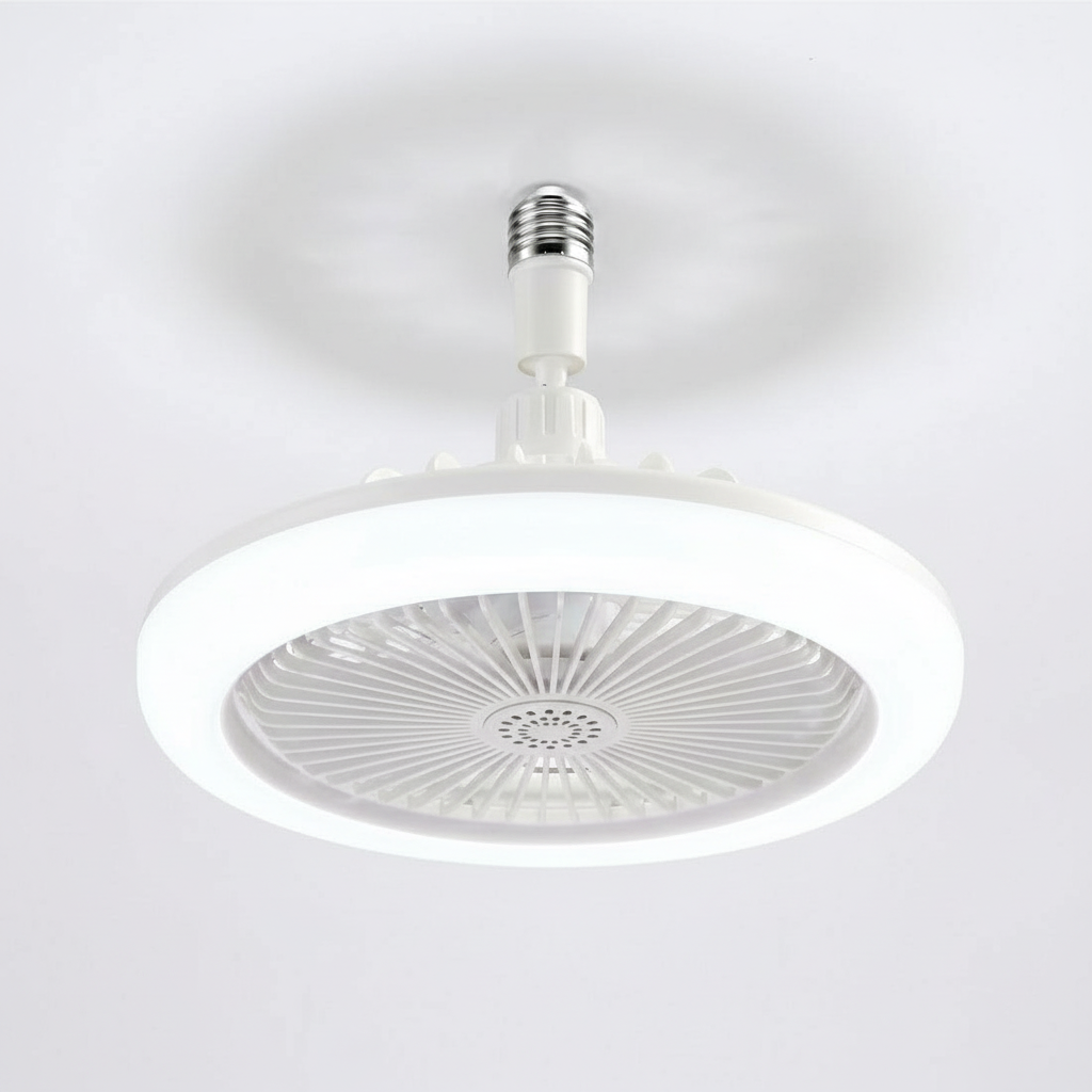 Lampa LED tavan, cu ventilator si telecomanda, 30W