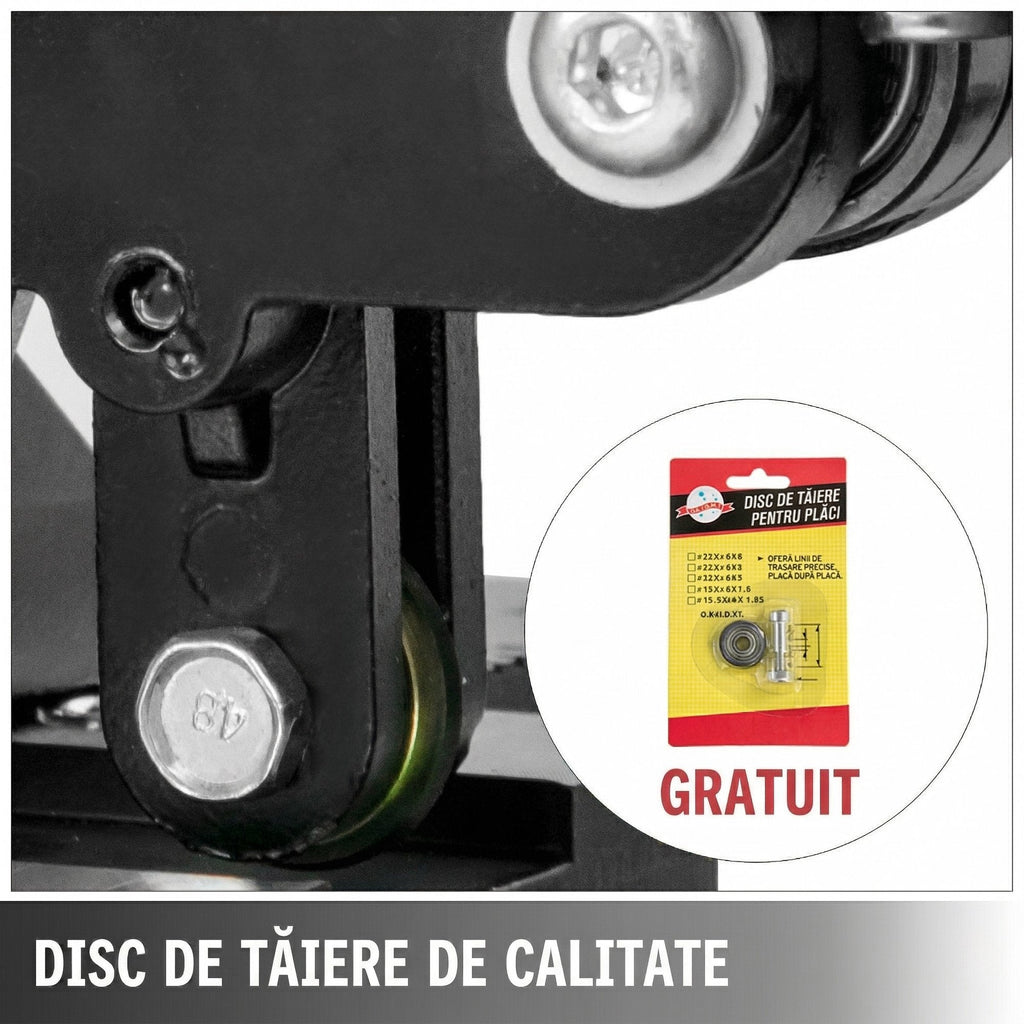 Masina Manuala de Taiat Gresie si Faianta 800 mm – Ghidaj Laser si Cadru Complet din Otel