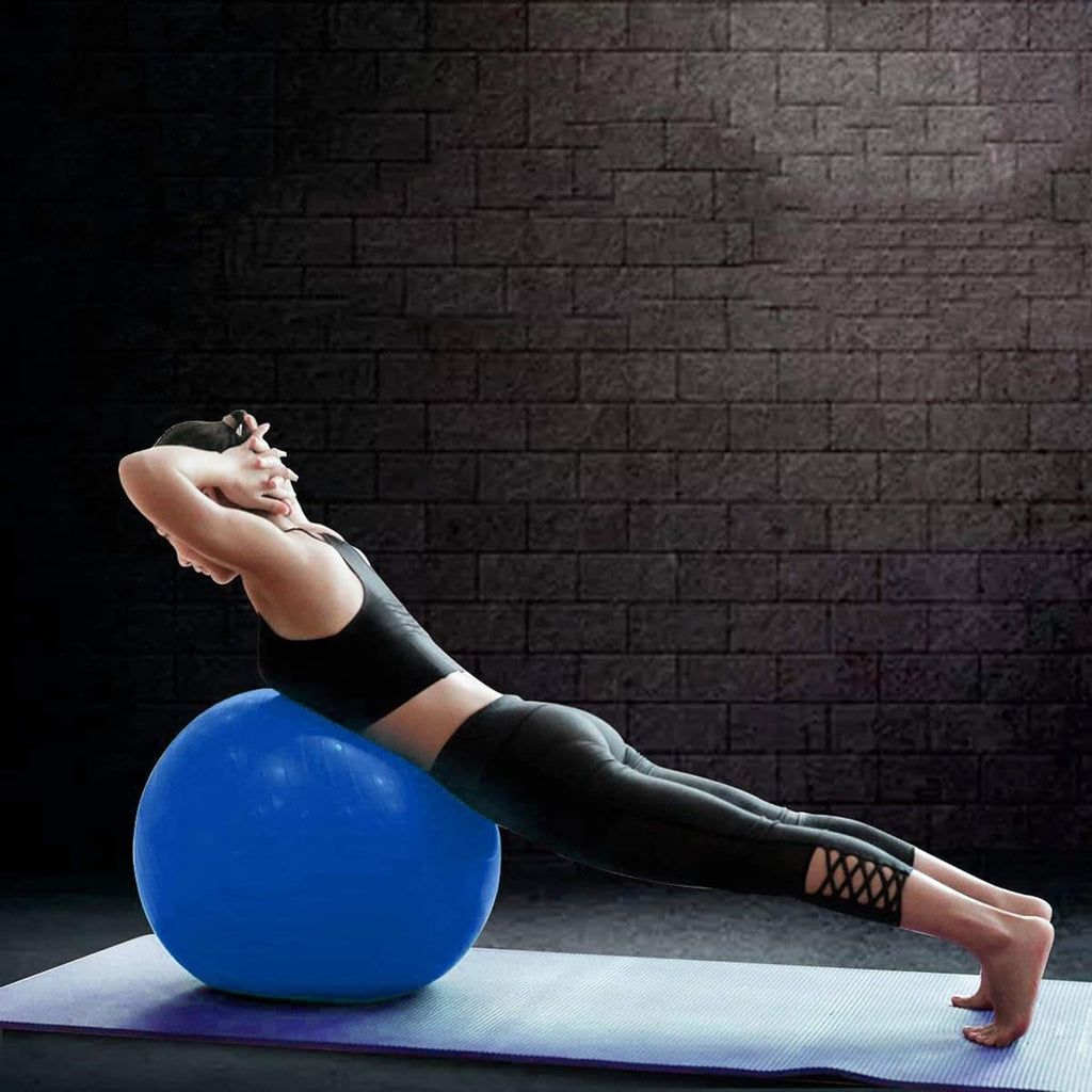 Minge Fitness Profesionala SPRINGOS cu Pompa, pentru Pilates, Yoga, Gimnastica