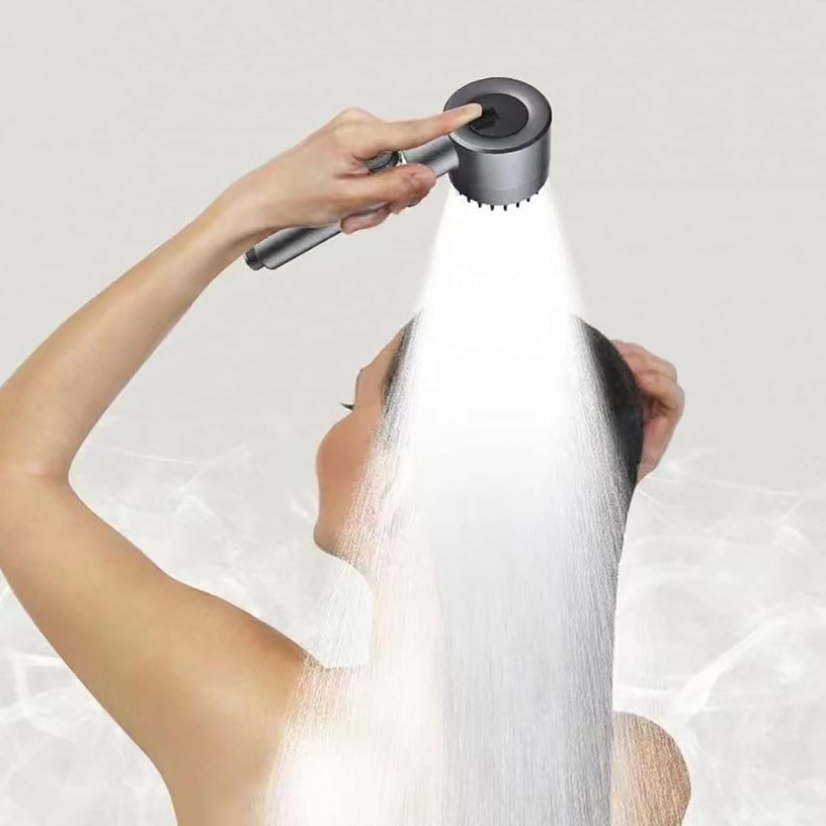 Para de Dus cu Filtru si Presiune Inalta, Functie de Economisire a Apei