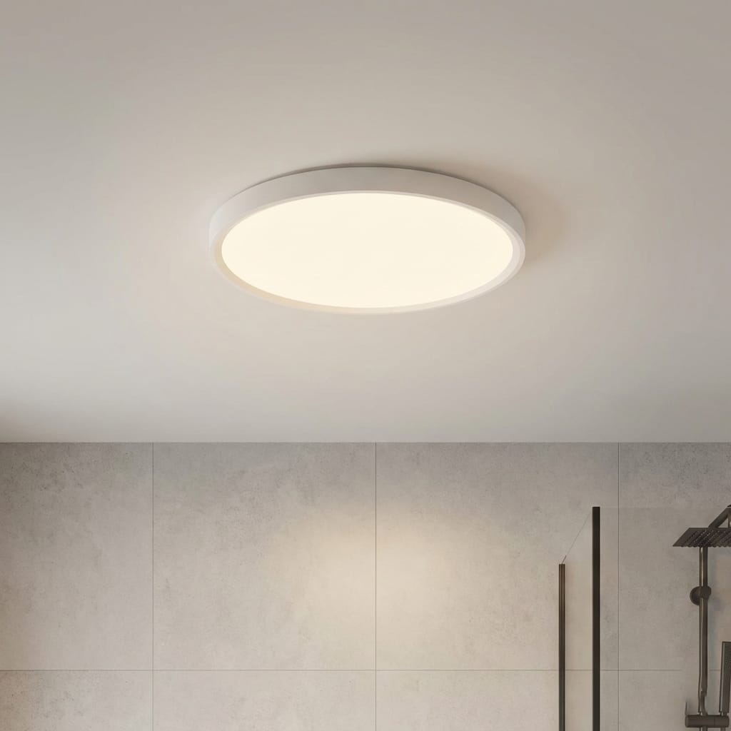 Plafoniera LED Baie 24W, 30cm, IP40, Trei Culori de Lumina, Echivalent 200W, Alba