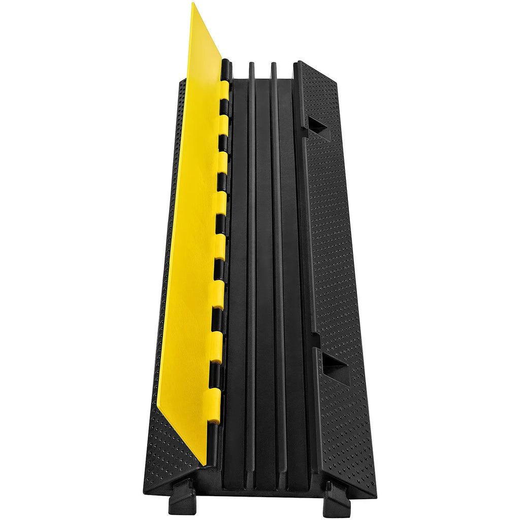 Rampa Protectie Cabluri cu 3 Canale – 103x30x5.5 cm, Capacitate 10 Tone