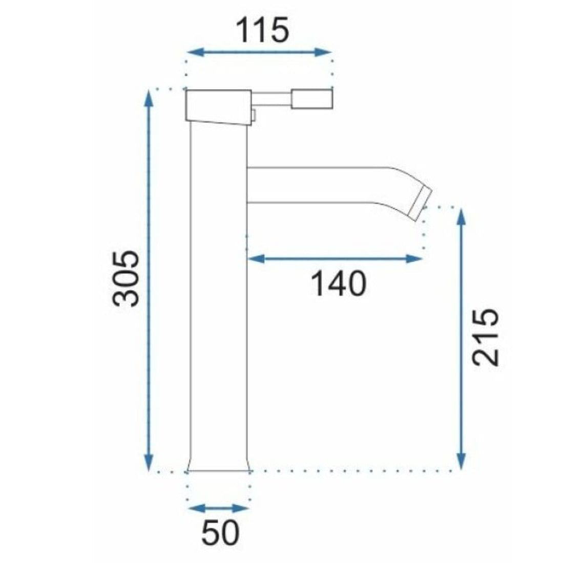 Robinet Lavoar Clasic cu Cap Ceramic, Montaj pe Blat finisaj Argintiu Metalizat
