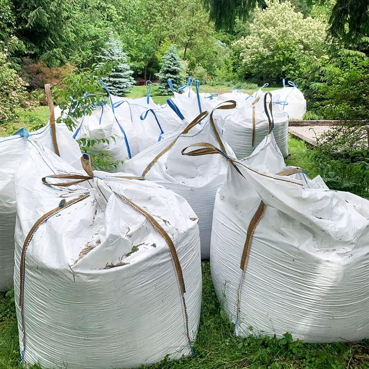 Sac Big Bag pentru Moloz si Deseuri, Capacitate 500 kg, 75x75x75 cm