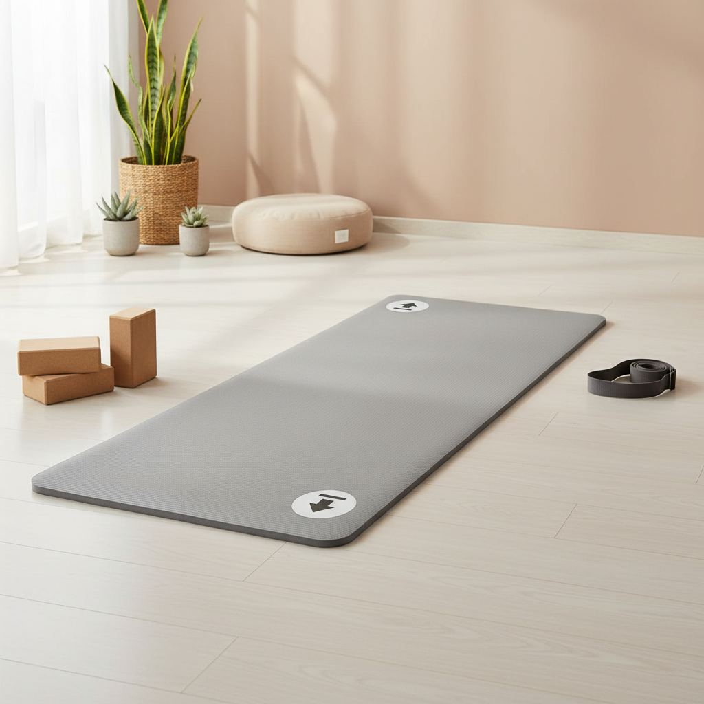 Saltea fitness pentru yoga, 1 cm