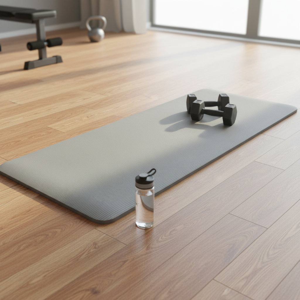 Saltea fitness pentru yoga, 1 cm
