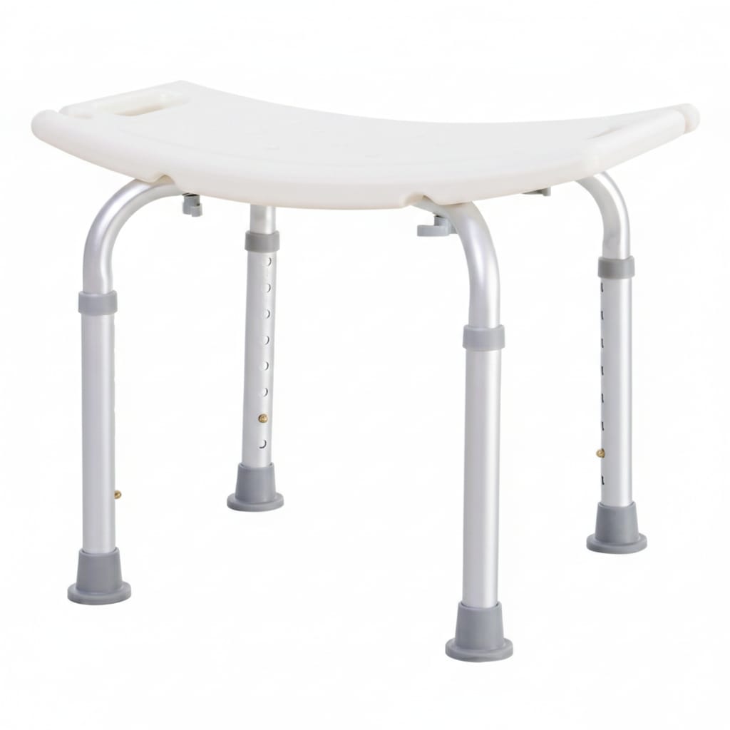 Scaun dus antialunecare reglabil 50x36x39.5–56.5 cm