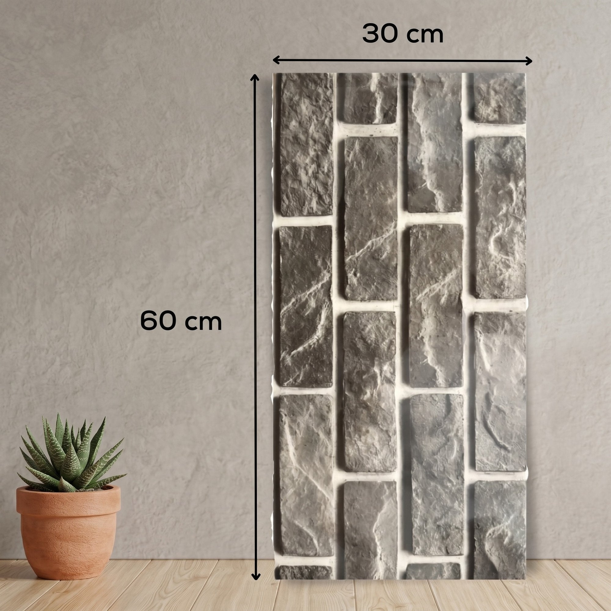 Set 10 Placi PVC Imitatie Marmura Perete, 2mm