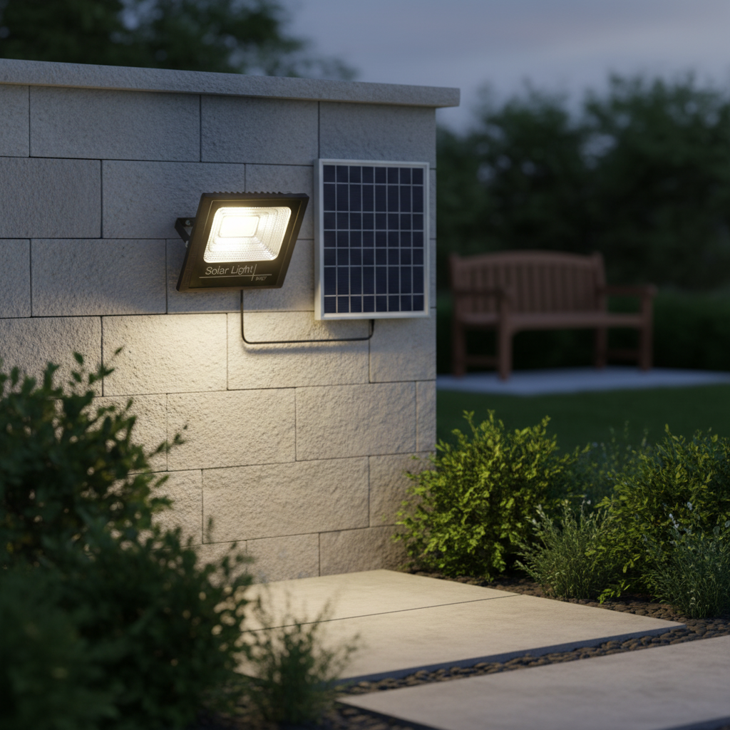 Set Complet Lampa Solara 30W cu Panou, Kit Montaj Inclus, 2 Moduri Iluminat