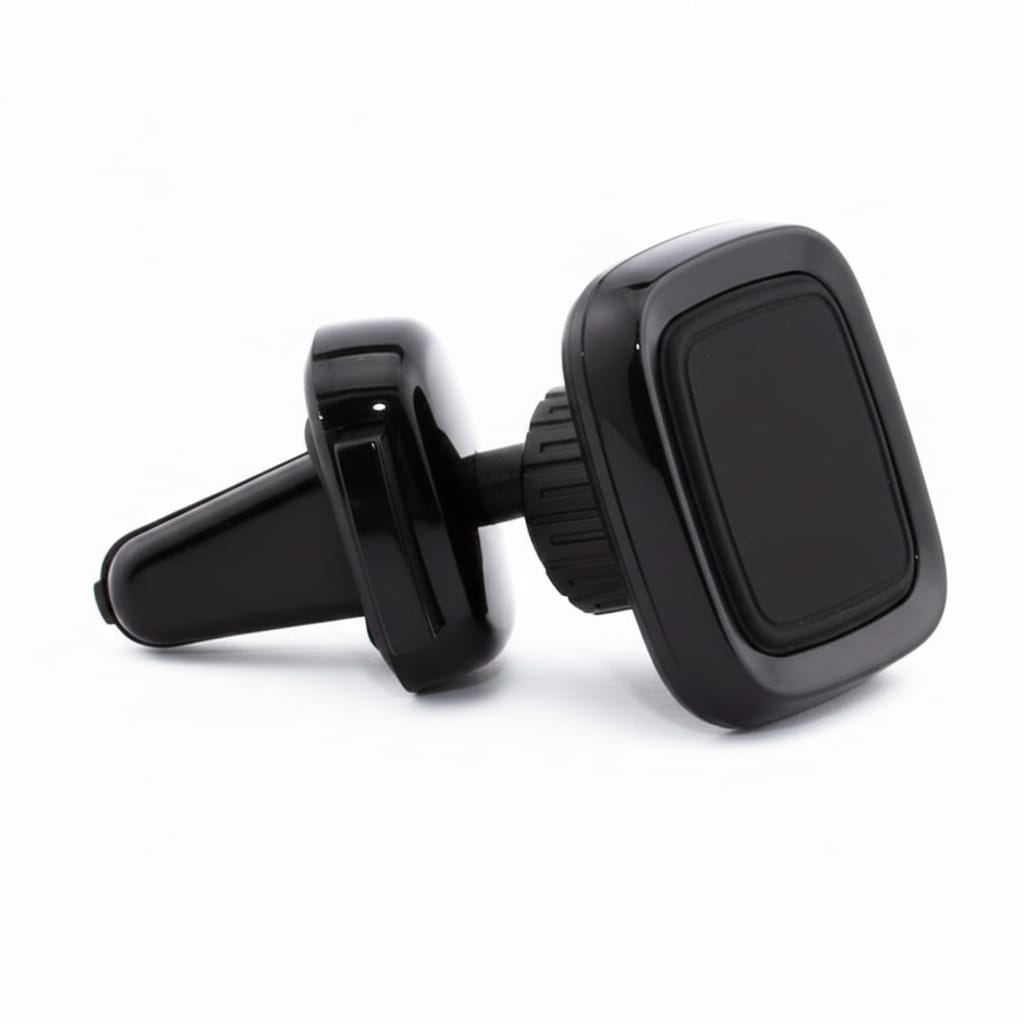 Suport pentru telefon, auto cu magnet, negru