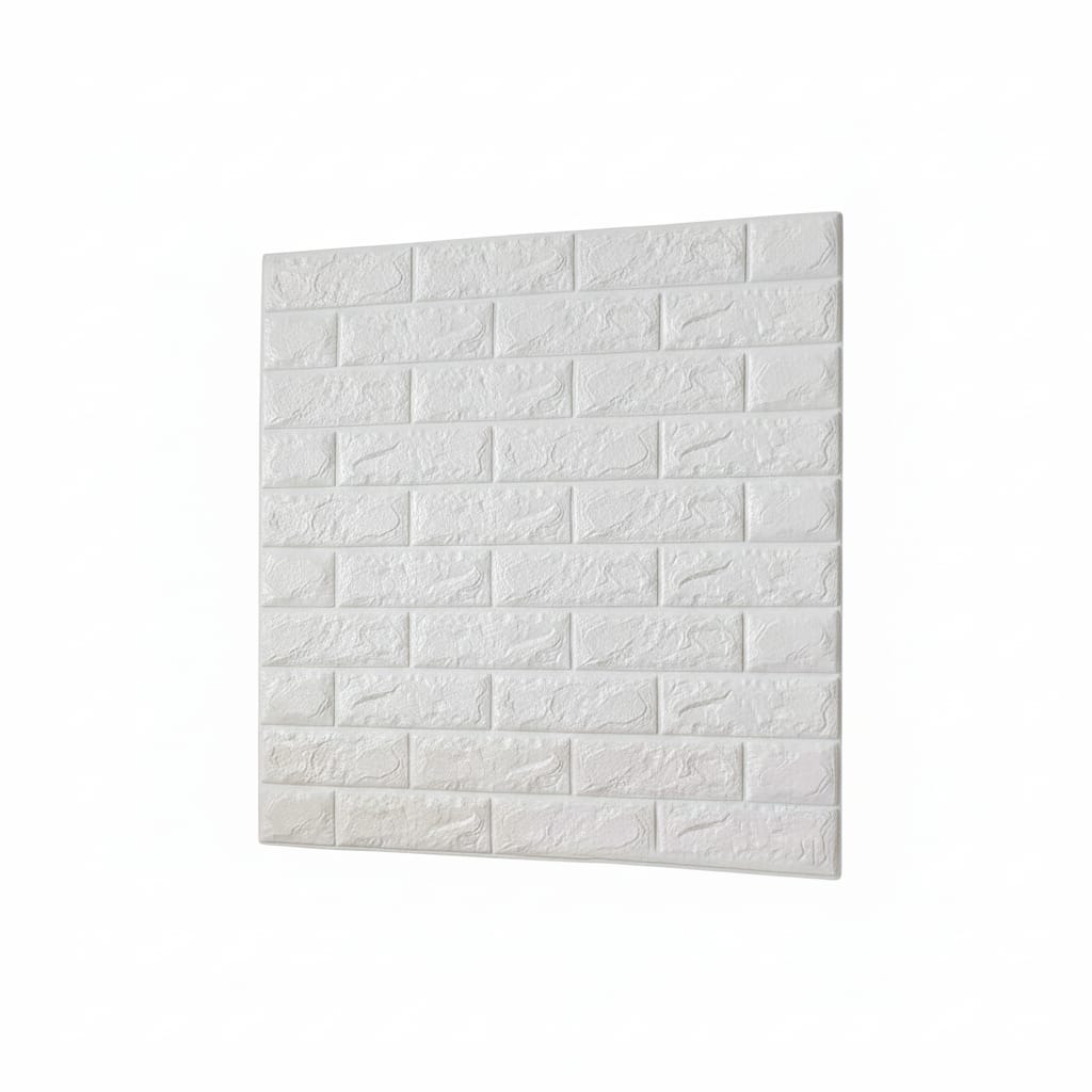 Tapet 3D Autoadeziv din Spuma, Texturat, Rezistent la Umiditate, 70 x 77 cm, 6mm grosime