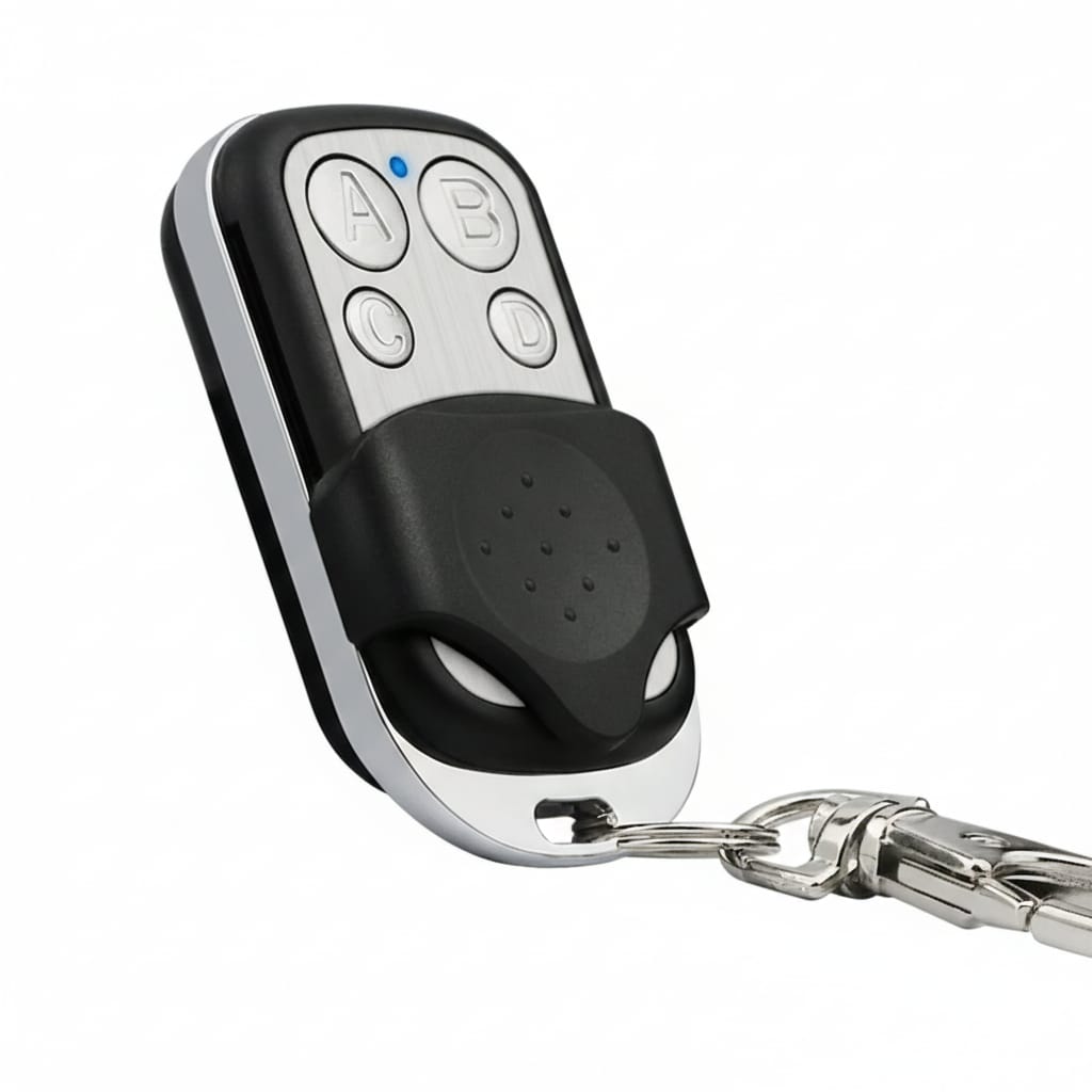 Telecomanda universala pentru poarta/garaj 433.92 MHz, cu 4 butoane, clonare pentru usi de garaj