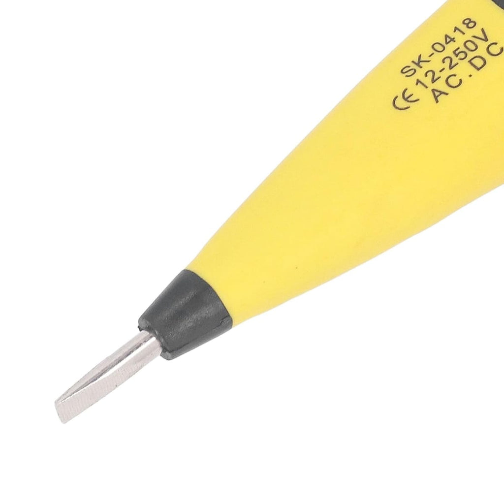 Tester tensiune digital cu ecran LCD, 12–250V, contact/inductiv