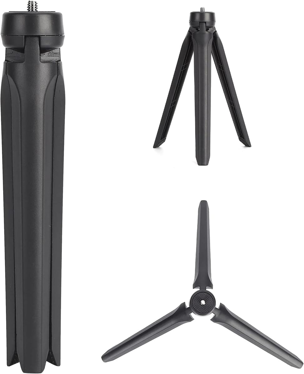 Trepied Reglabil Foto/Video Mini 19cm, Suport Portabil cu surub 1/4