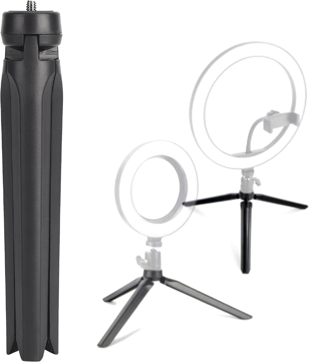 Trepied Reglabil Foto/Video Mini 19cm, Suport Portabil cu surub 1/4